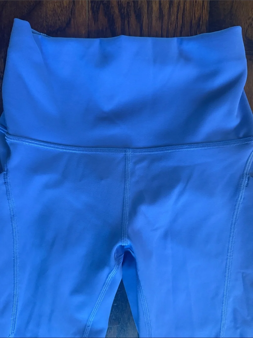 lululemon Wunder Train Blue High-Waist Leggings, size 2